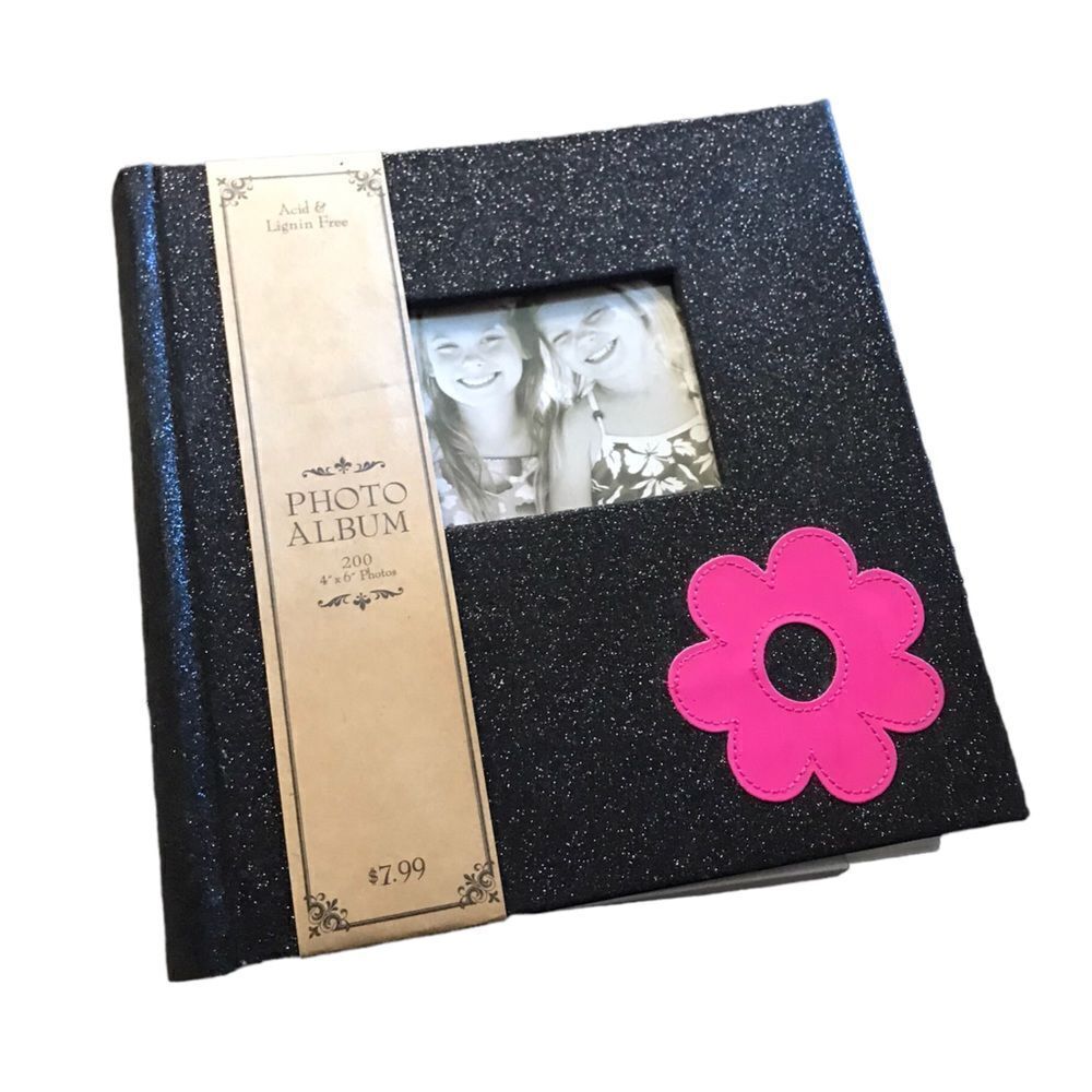 Glitter photo album brand new
